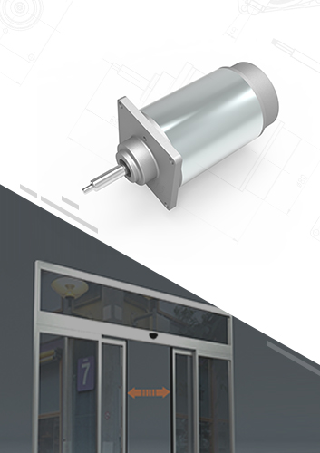 可大批量定制的电动伸缩门折叠门平移门电机24V187.6W直流电机